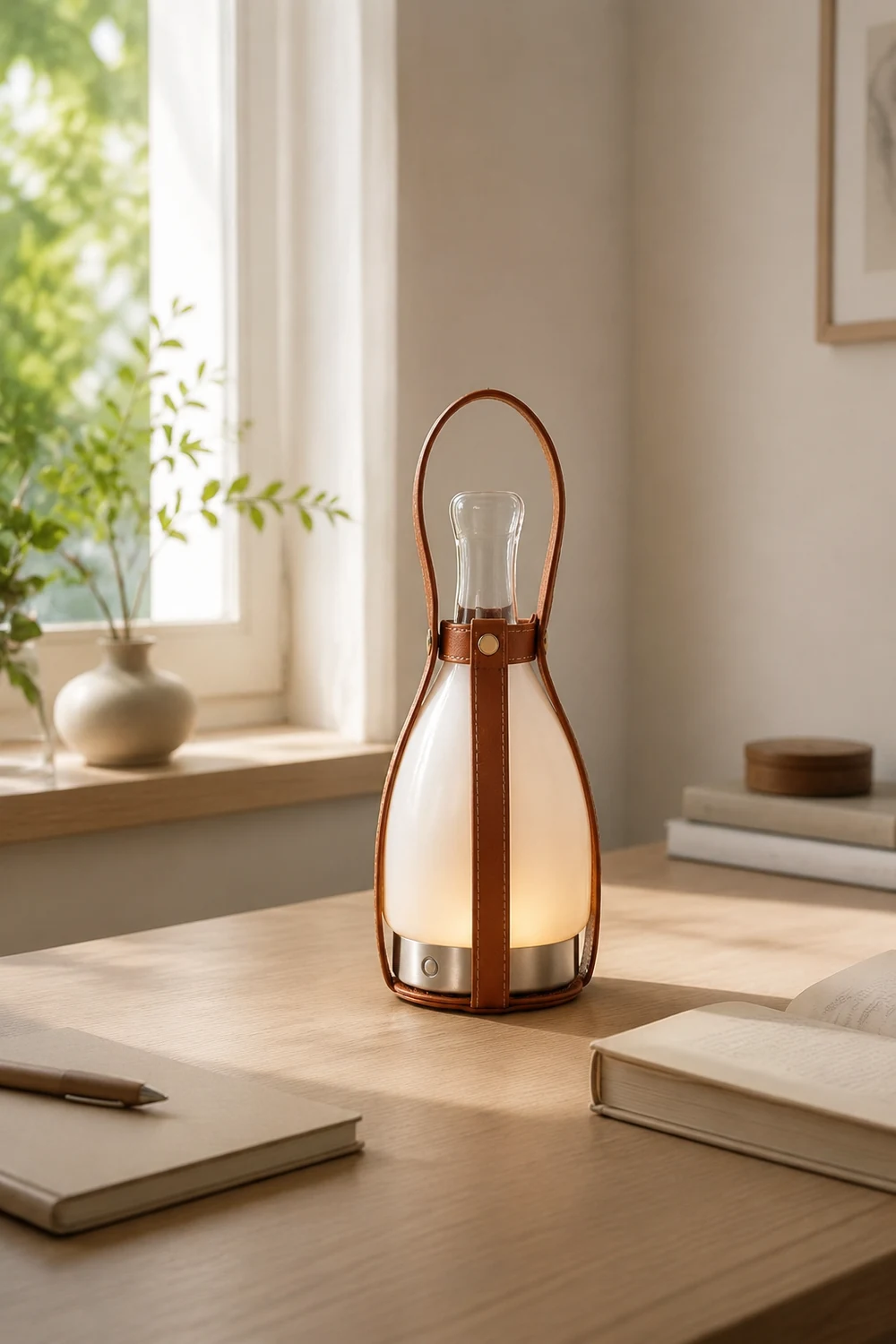 Bell Portable Built-in Battery Table Lamp - Lumpaz