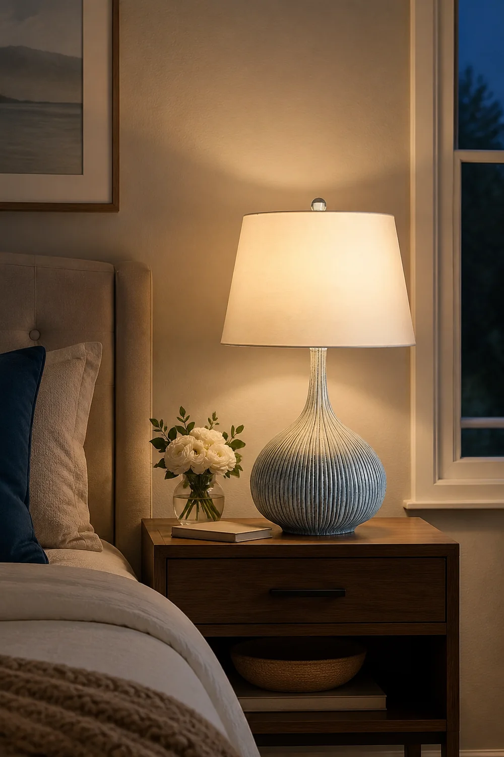 Kole Ceramic Table Lamp - Lumpaz