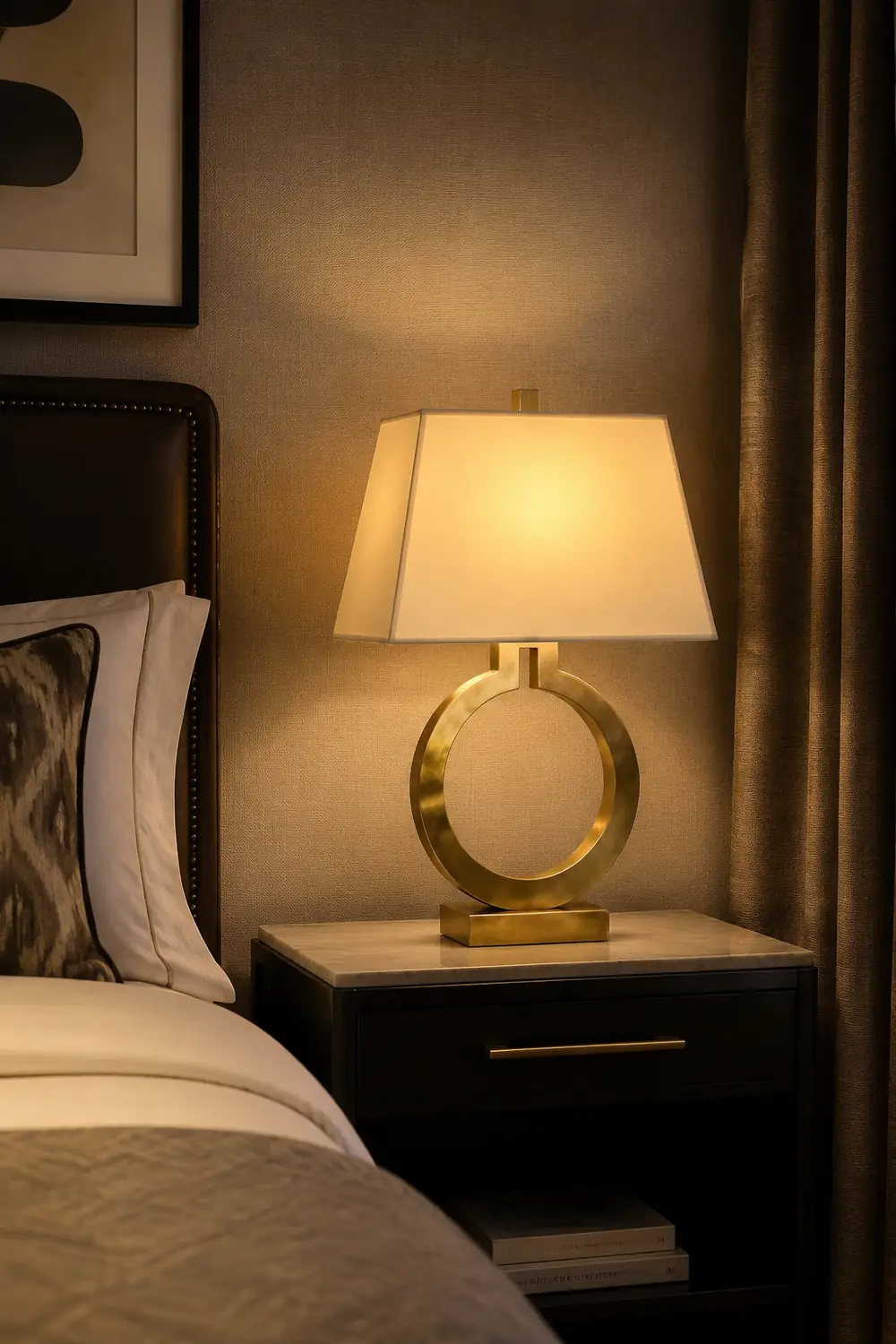 Ring Form Table Lamp - Lumpaz