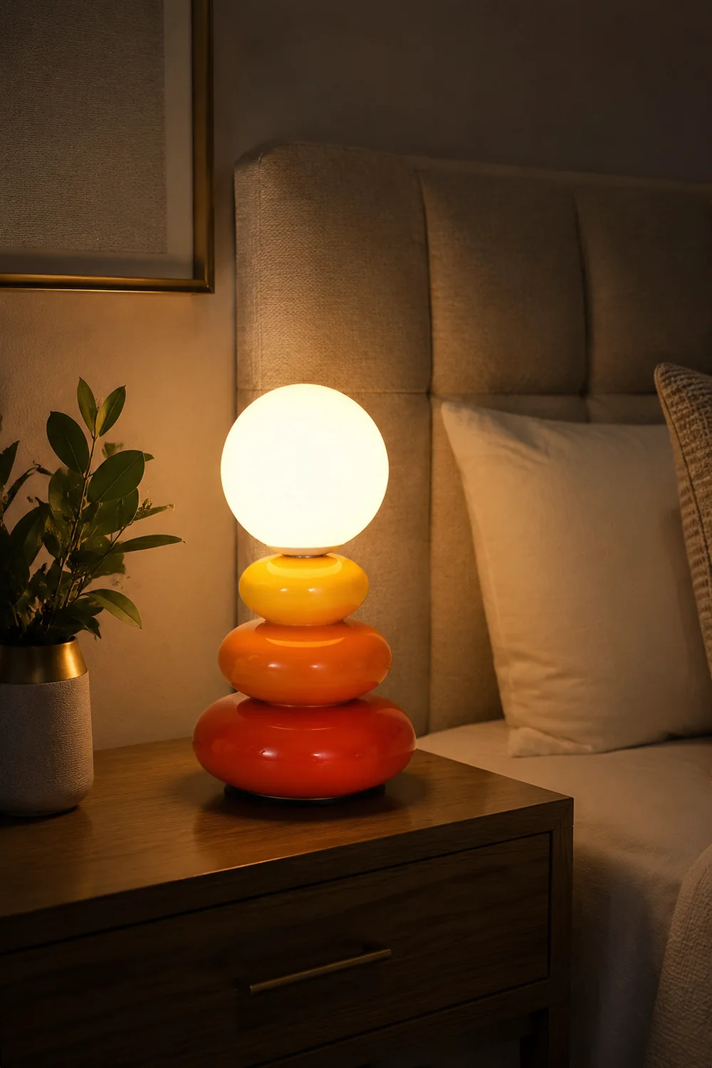 Triple Gourd Table Lamp - Lumpaz