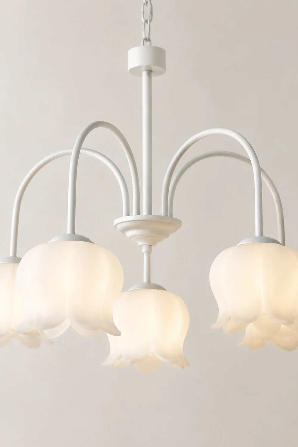 Curved Arm Bell Chandelier - Lumpaz