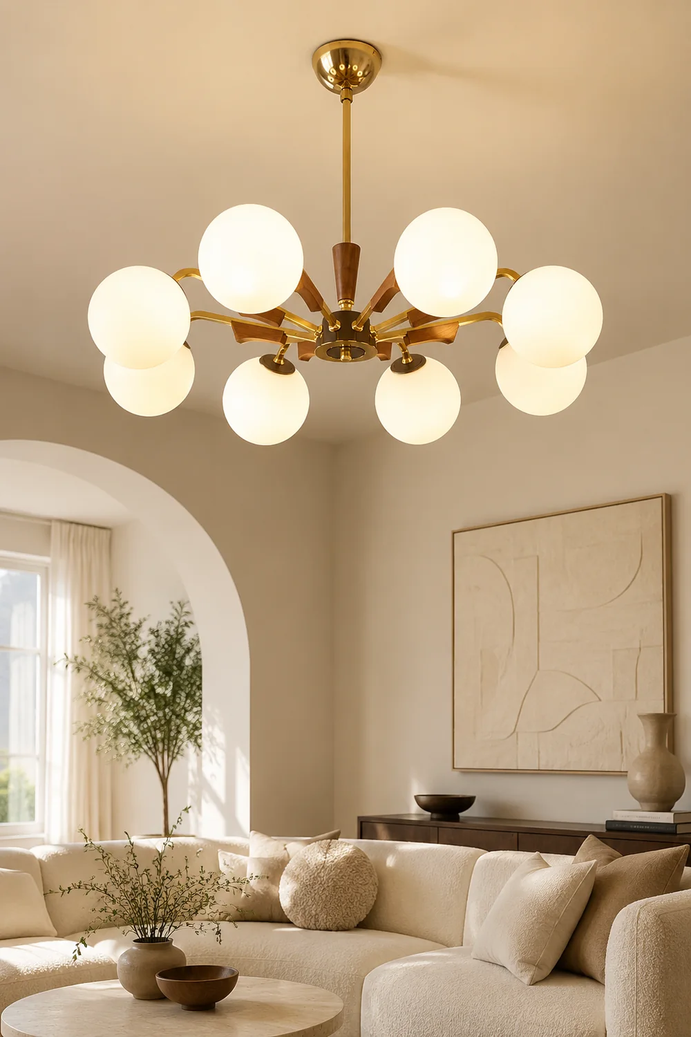 Jeri Sputnik Chandelier - Lumpaz