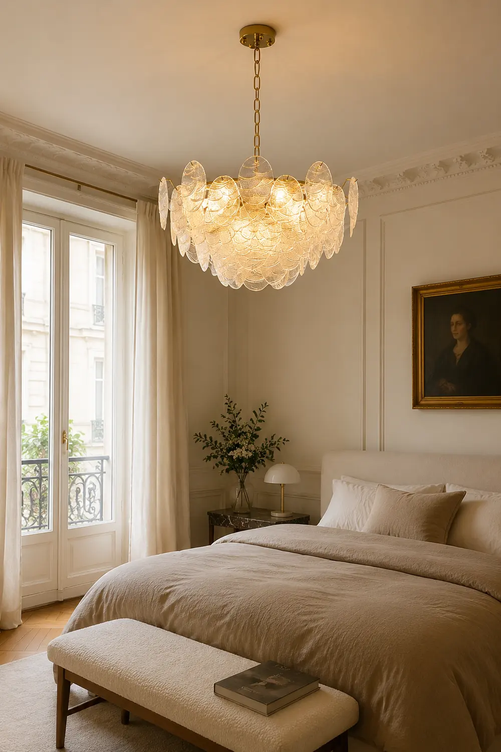 Victorian Disc Chandelier - Lumpaz