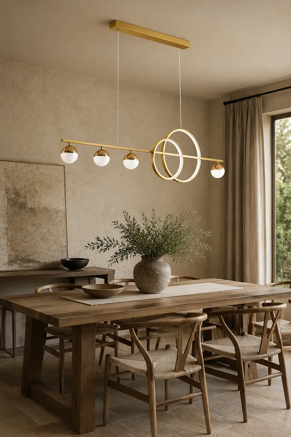 Brooklyn Double Circle Chandelier - Lumpaz