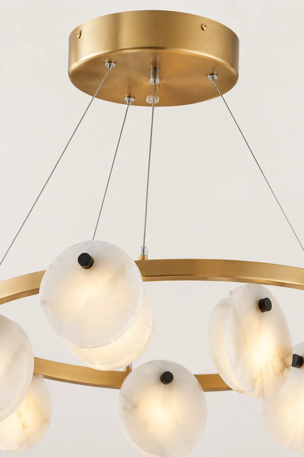Trinidad Alabaster Chandelier - Lumpaz