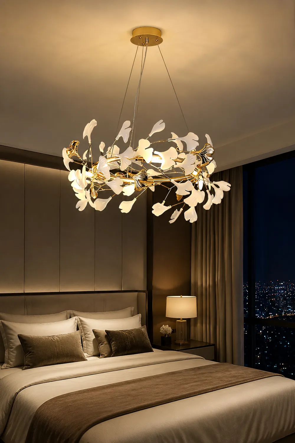 Gingko Chandelier T - Lumpaz