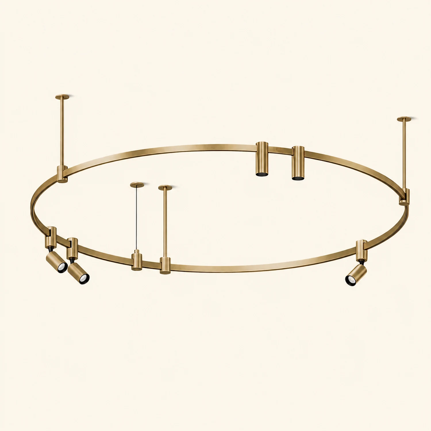 Auroom Round Chandelier - Lumpaz