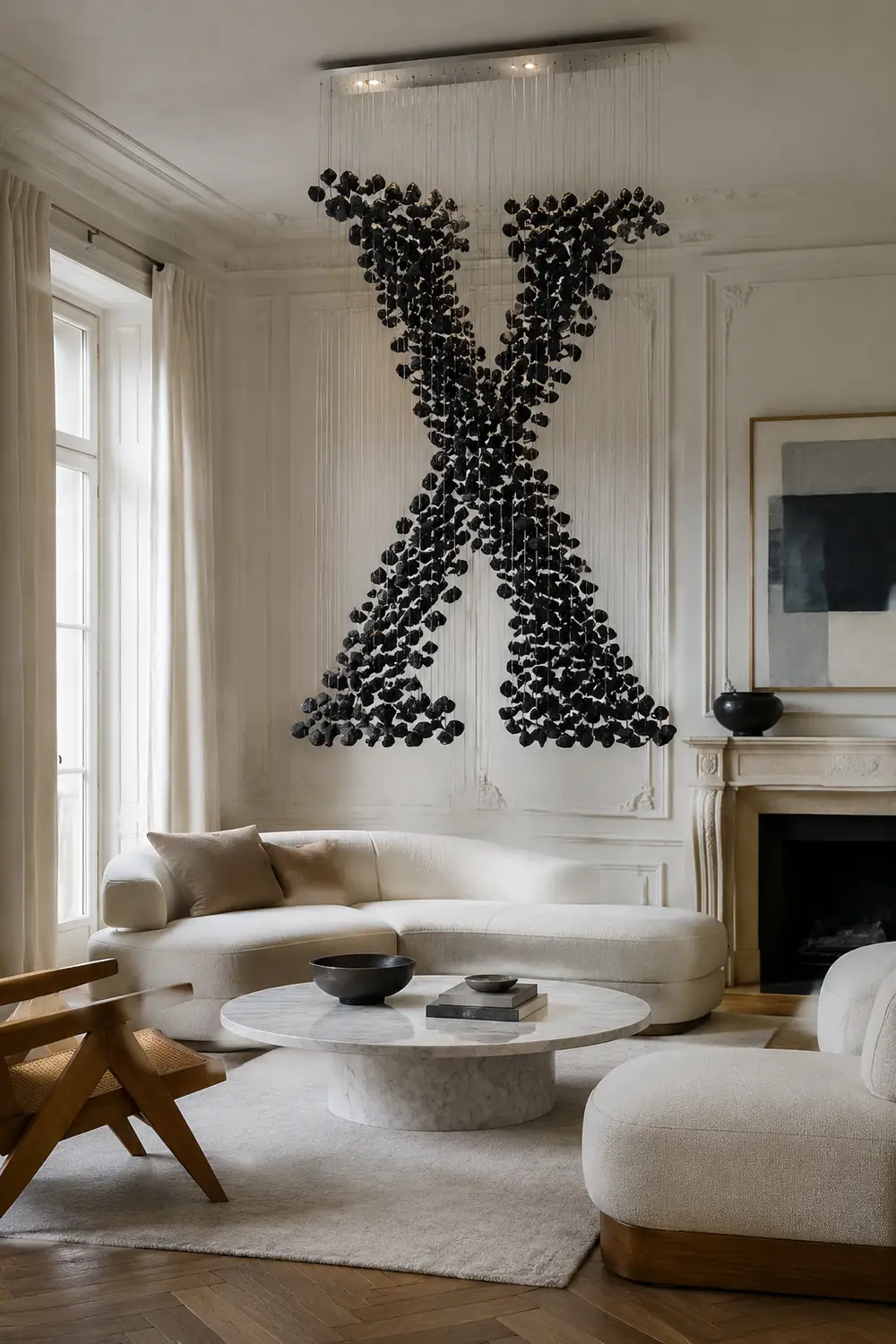 Charcoal Chandeliers X - Lumpaz