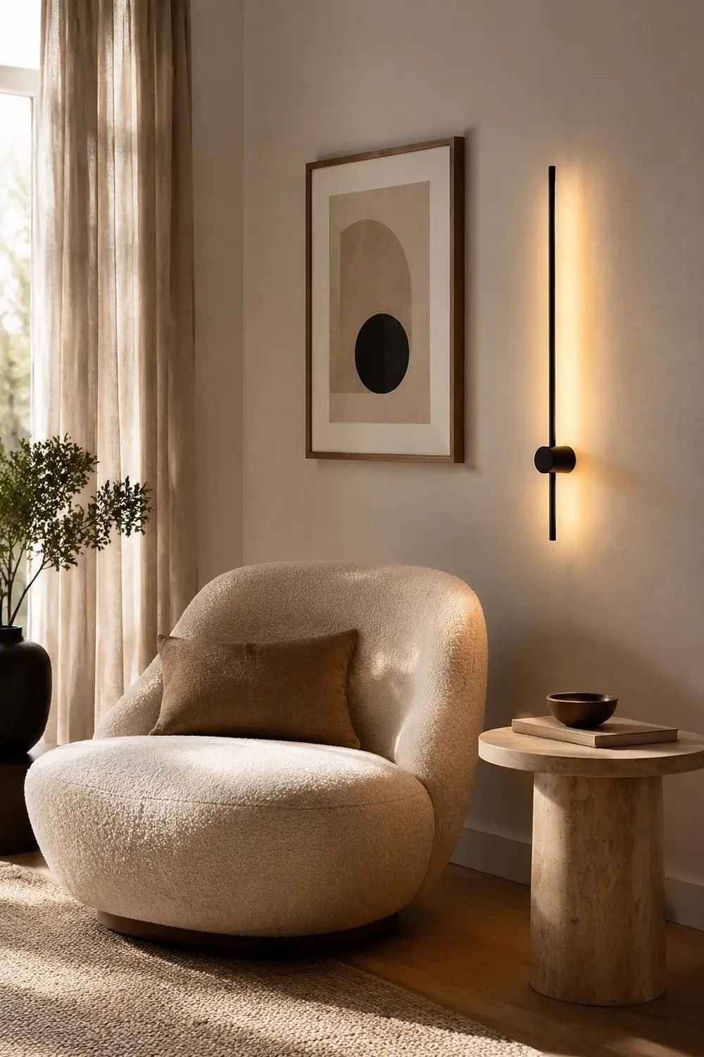 Linear LED Wall Light - Lumpaz