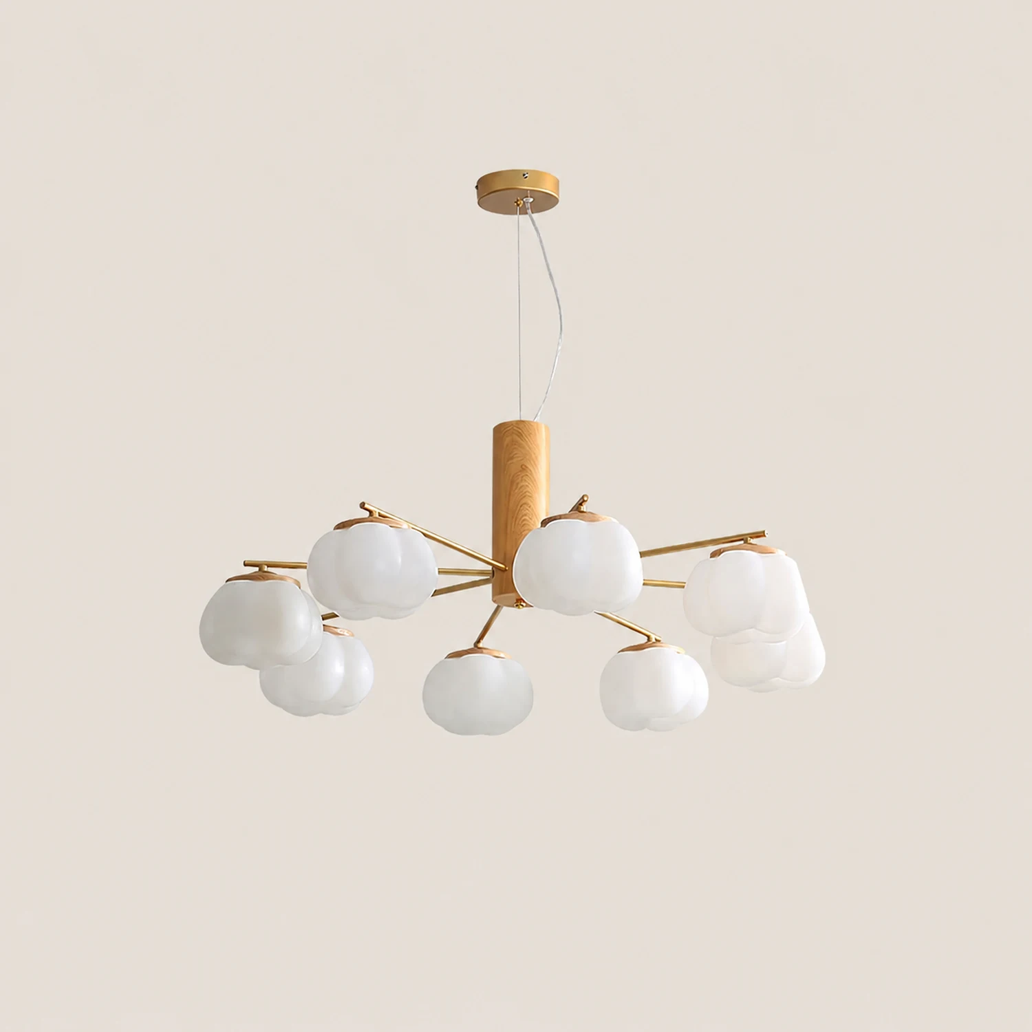 Cotton Balls Chandelier - Lumpaz