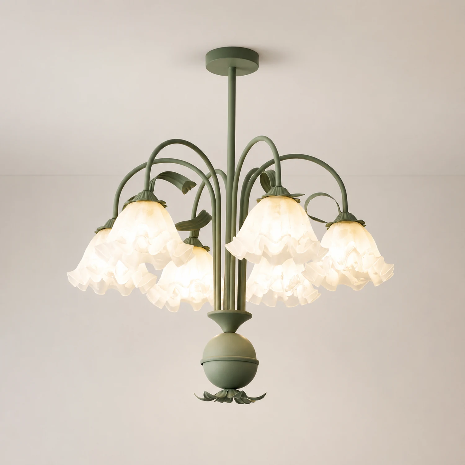 Bell Orchid Chandelier - Lumpaz