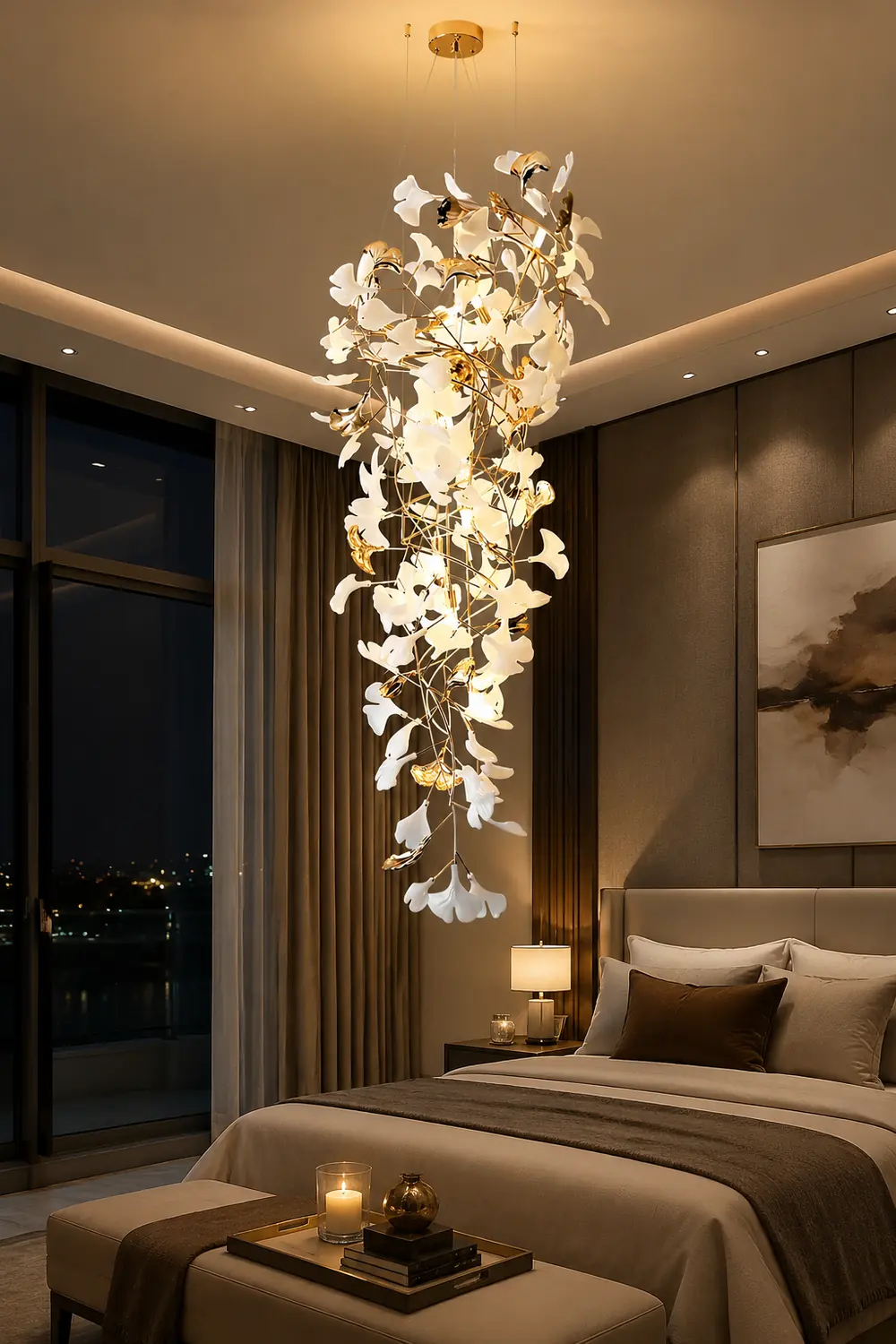 Gingko Ojo Chandelier - Lumpaz