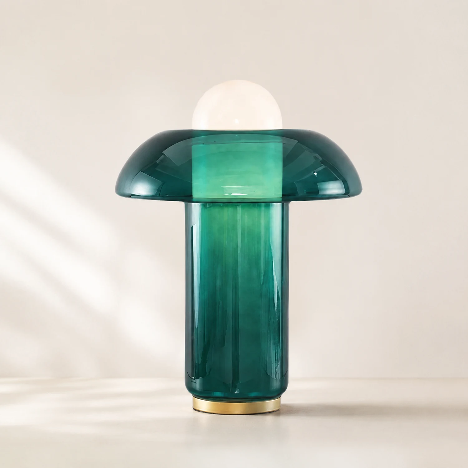 Glass Mushroom Table Lamp - Lumpaz