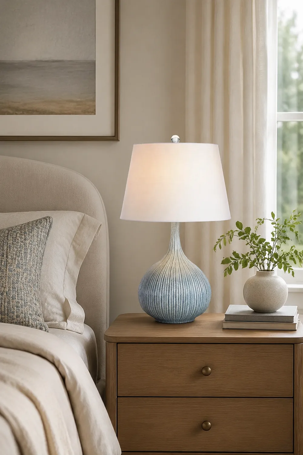 Kole Ceramic Table Lamp - Lumpaz