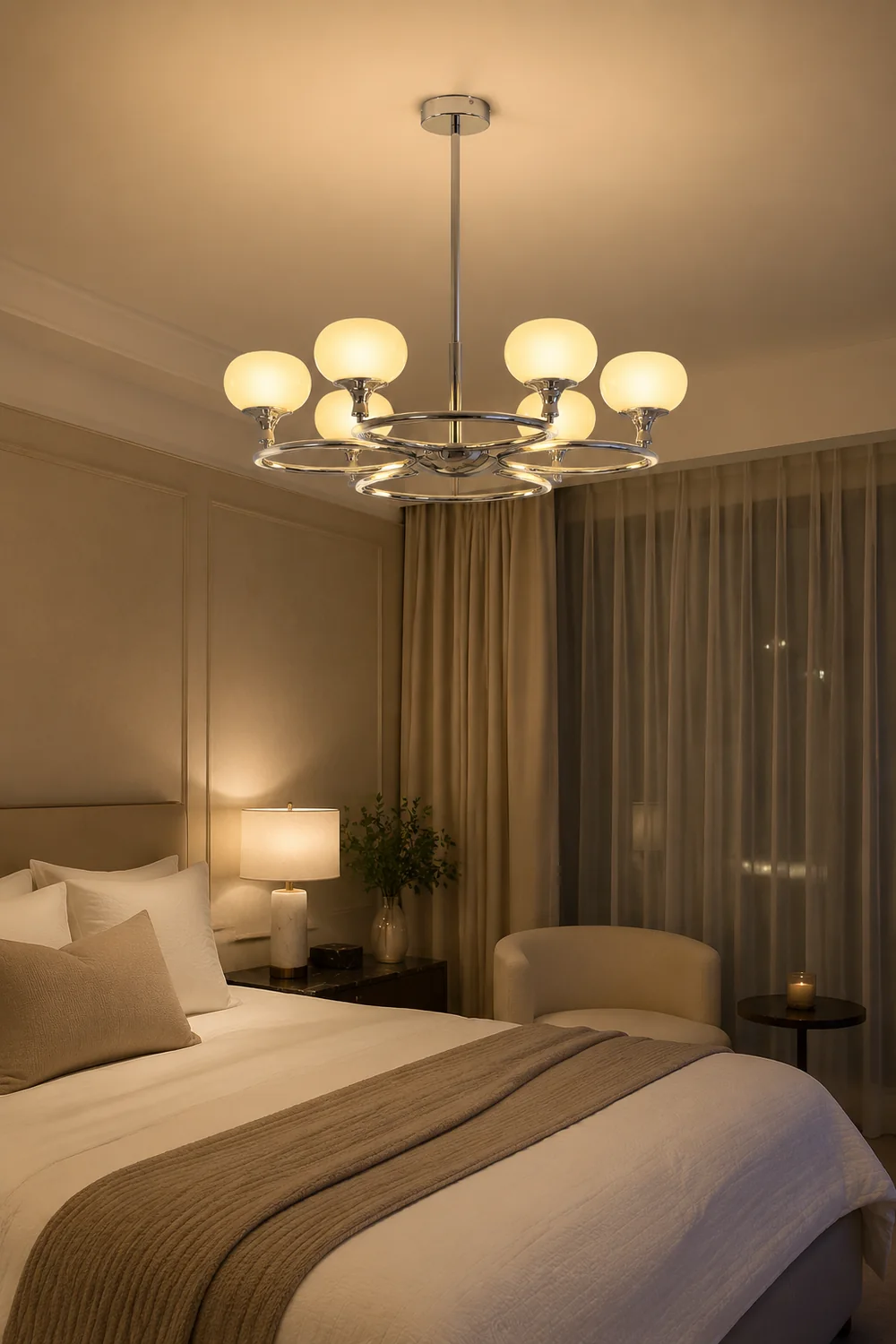 Ingersoll Round Chandelier - Lumpaz