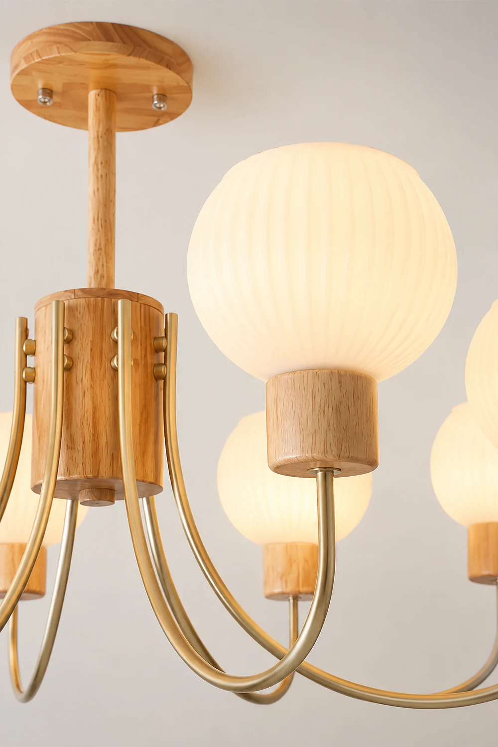 Donnelly Wooden Chandelier - Lumpaz
