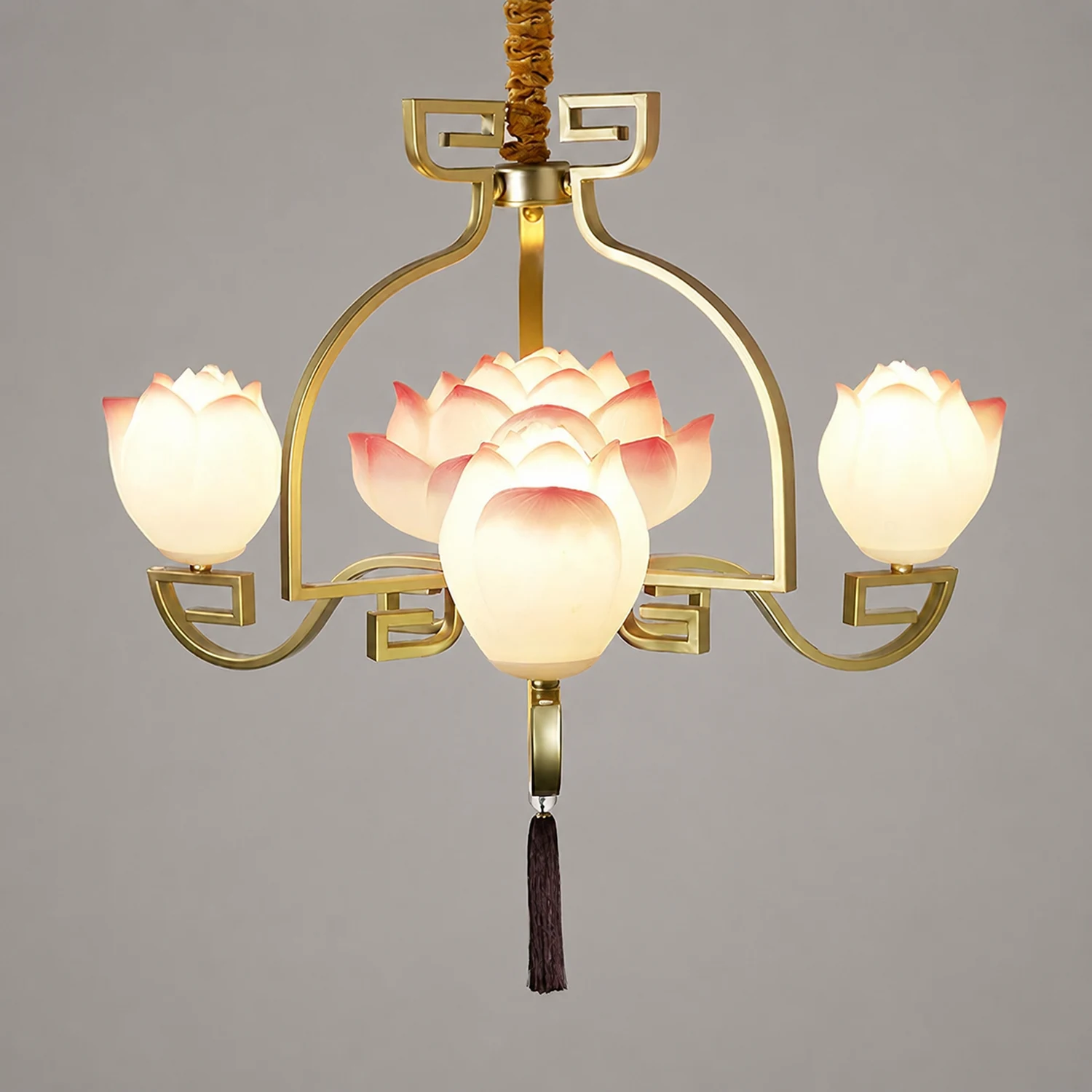 Lotus Bloom Chandelier - Lumpaz