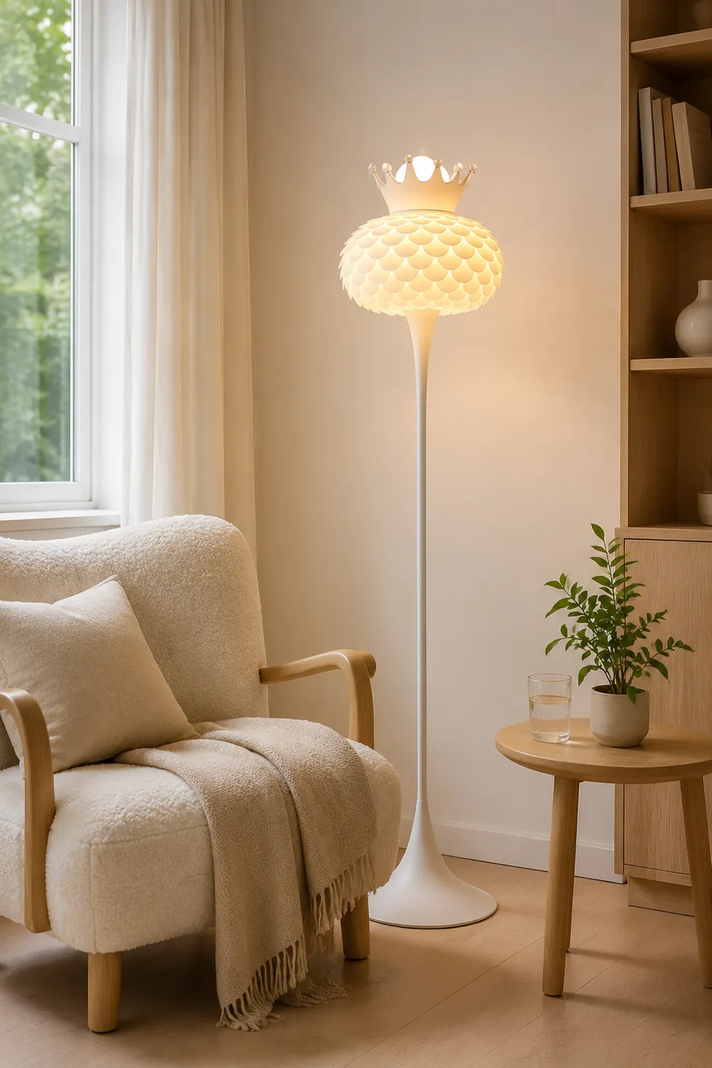 Aluvia Crown Floor Lamp - Lumpaz