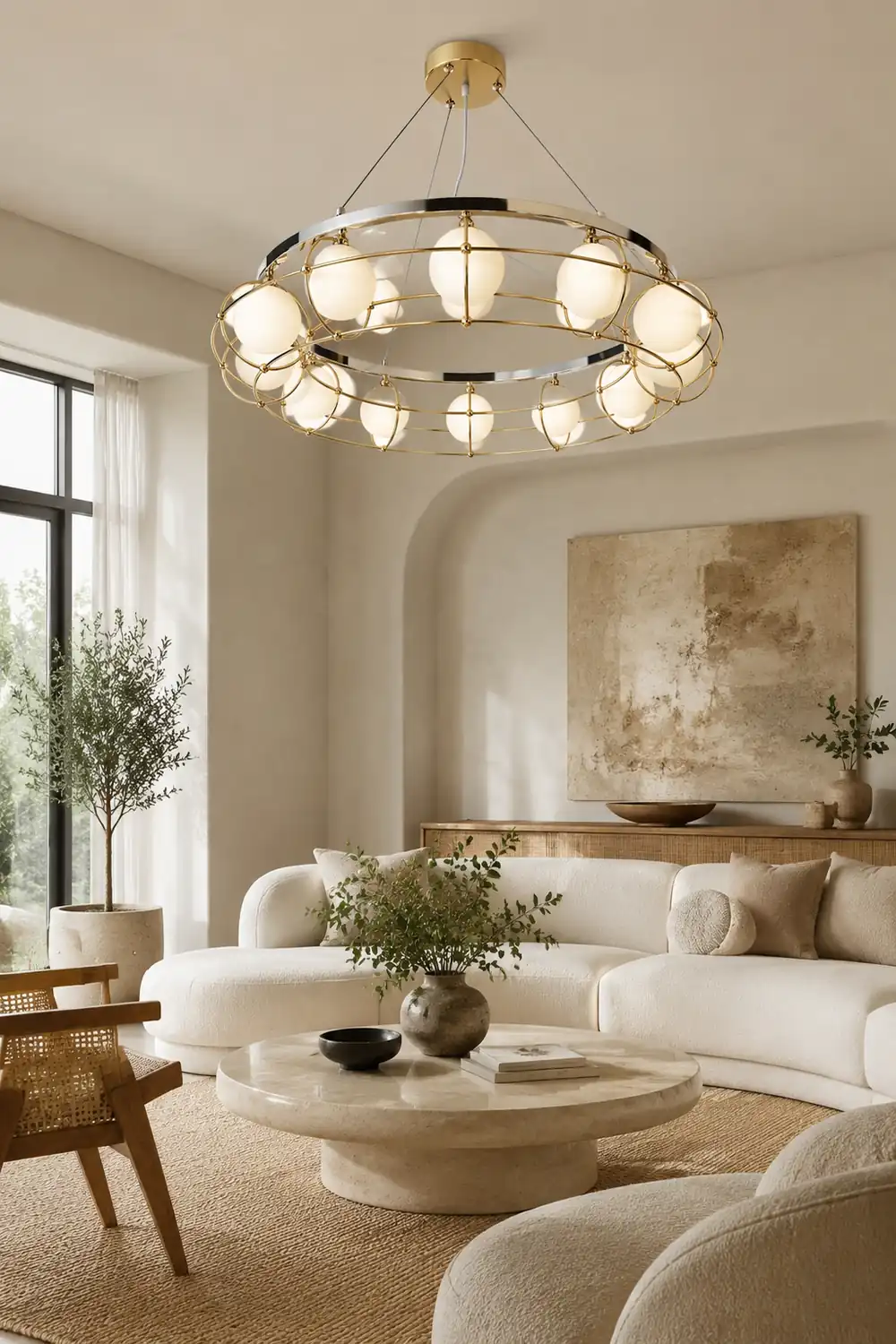 Maytoni Round Chandelier - Lumpaz