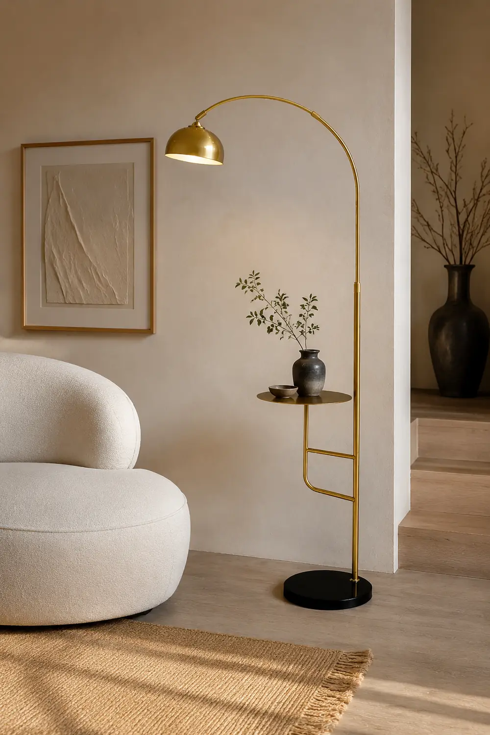 Arc Bell Floor Lamp - Lumpaz