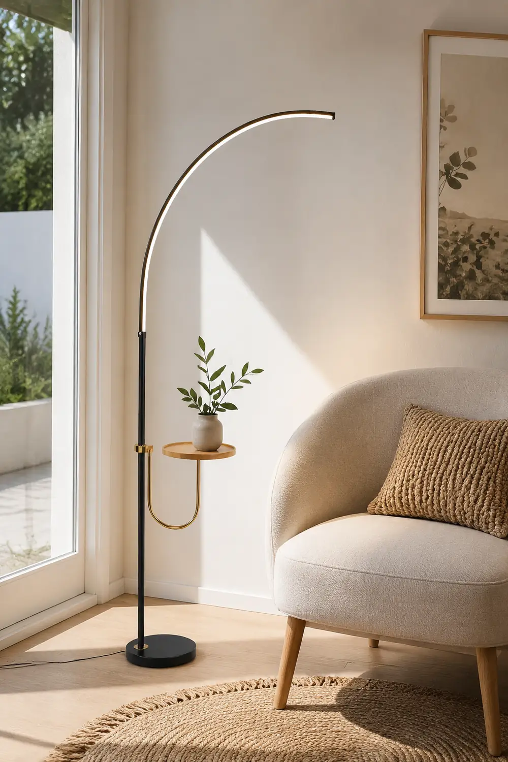Nordic Arc Floor Lamp - Lumpaz