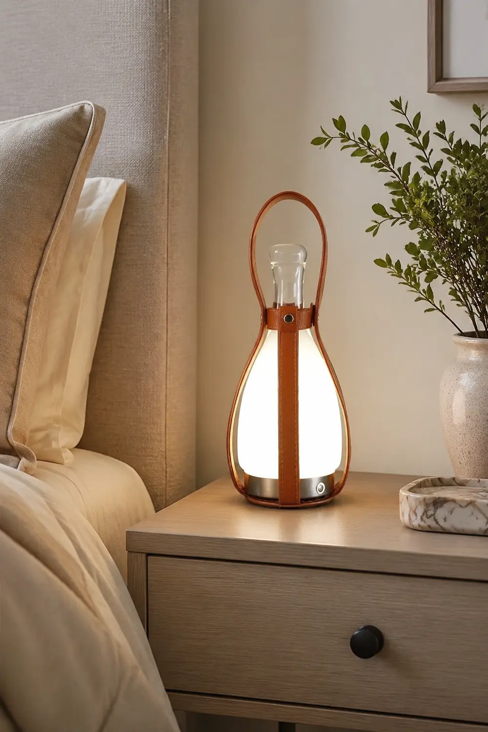 Bell Portable Built-in Battery Table Lamp - Lumpaz