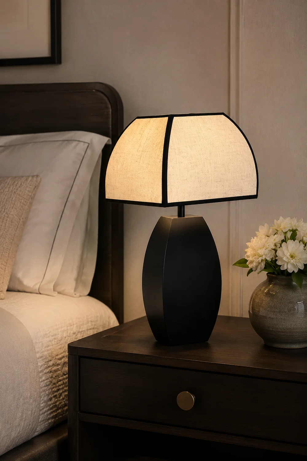 Javier Black Table Lamp - Lumpaz