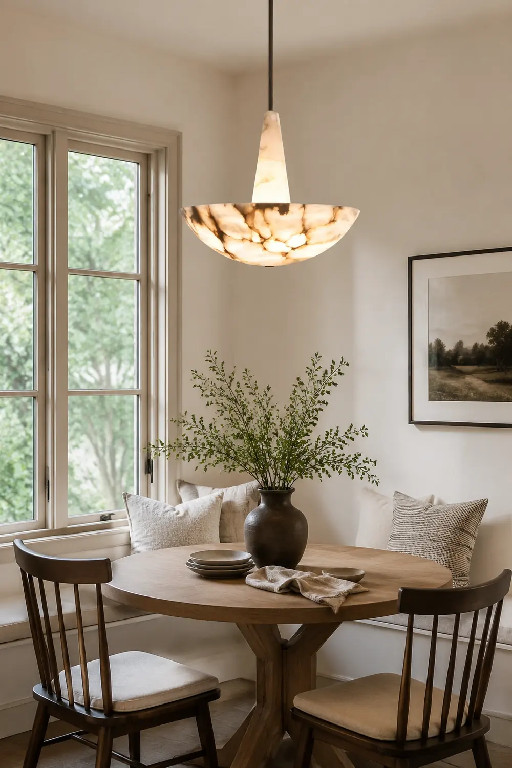 Domus Alabaster Chandelier - Lumpaz