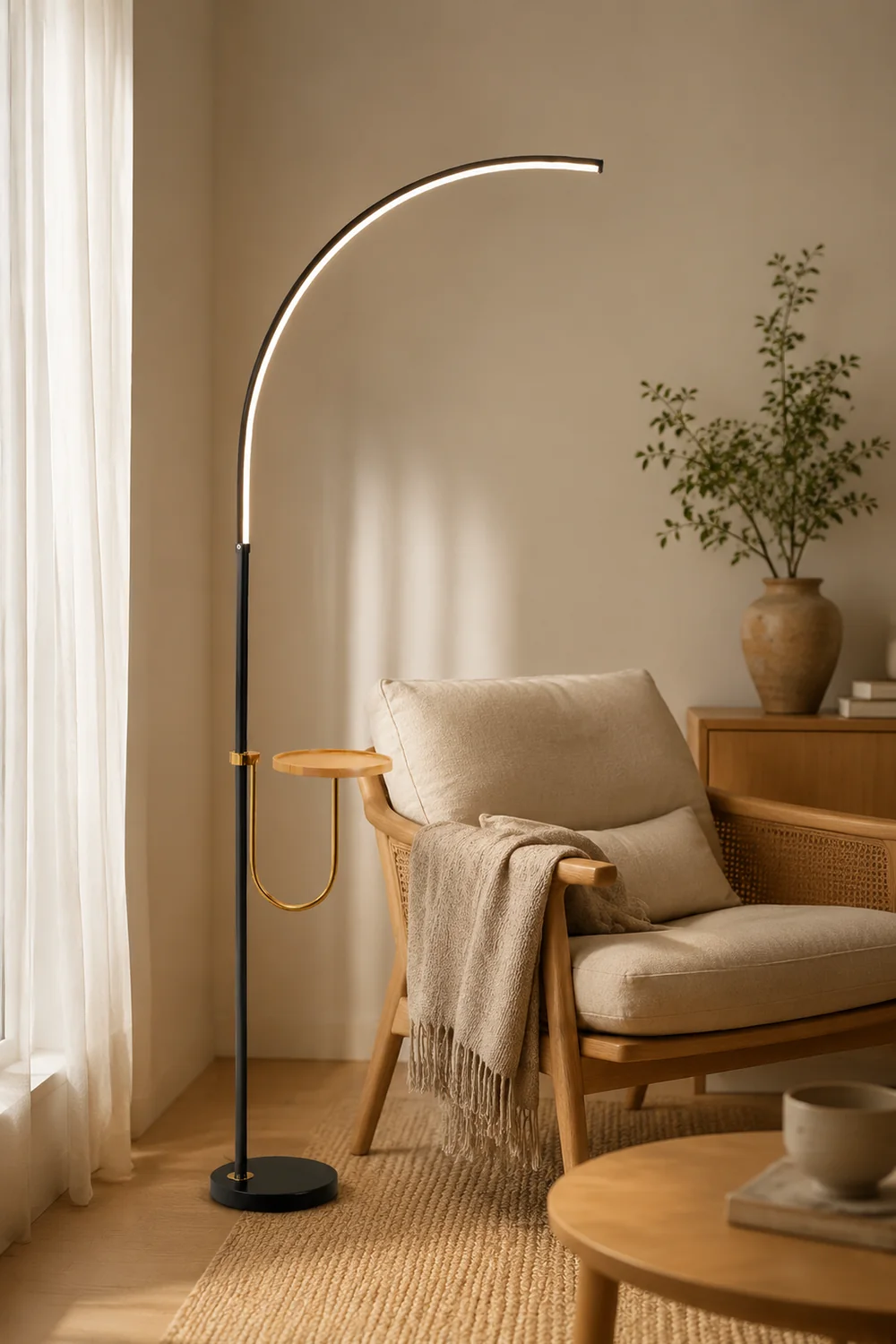 Nordic Arc Floor Lamp - Lumpaz