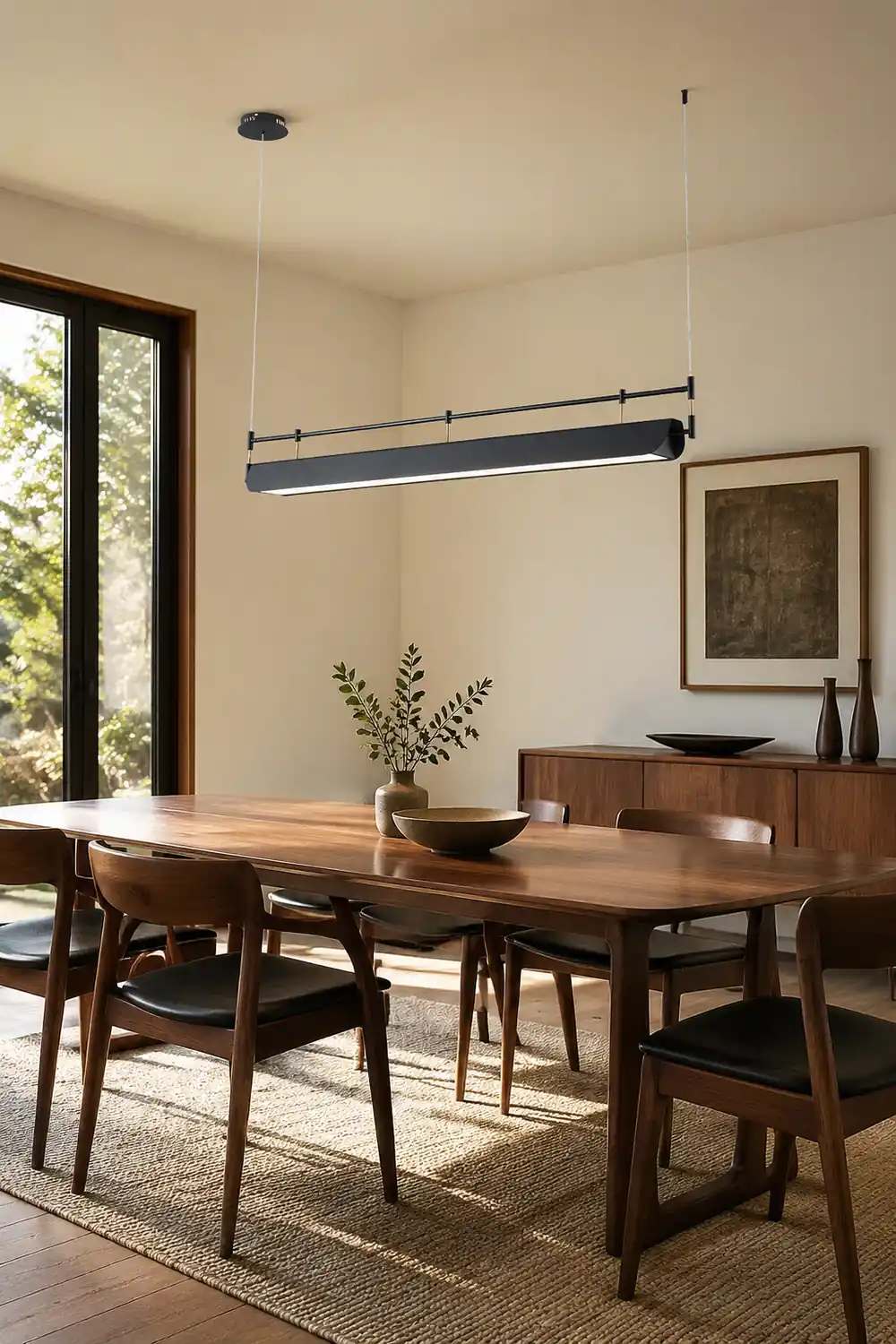 Black Roof LED Chandelier - Lumpaz