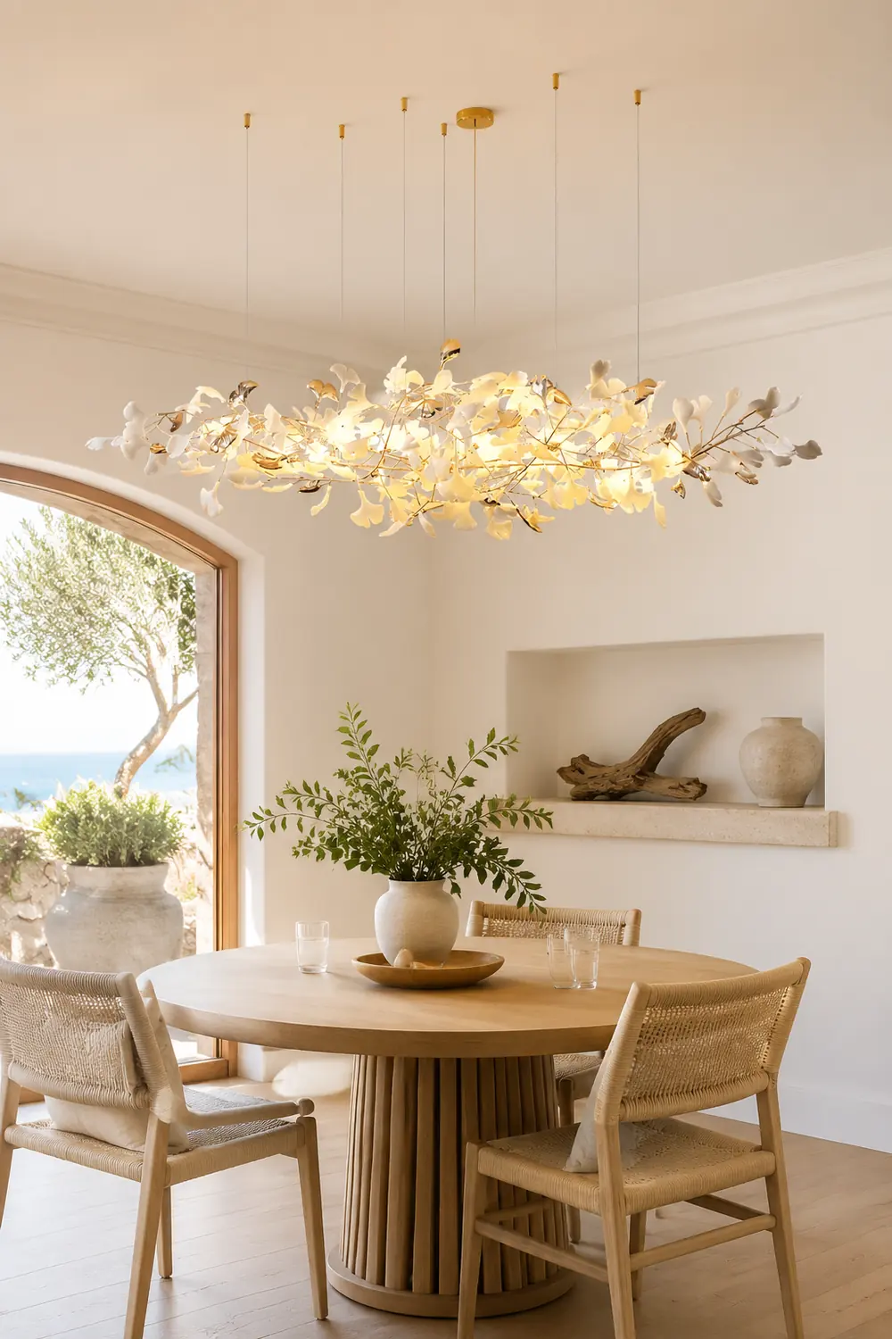 Ginkgo Cloud Chandelier - Lumpaz