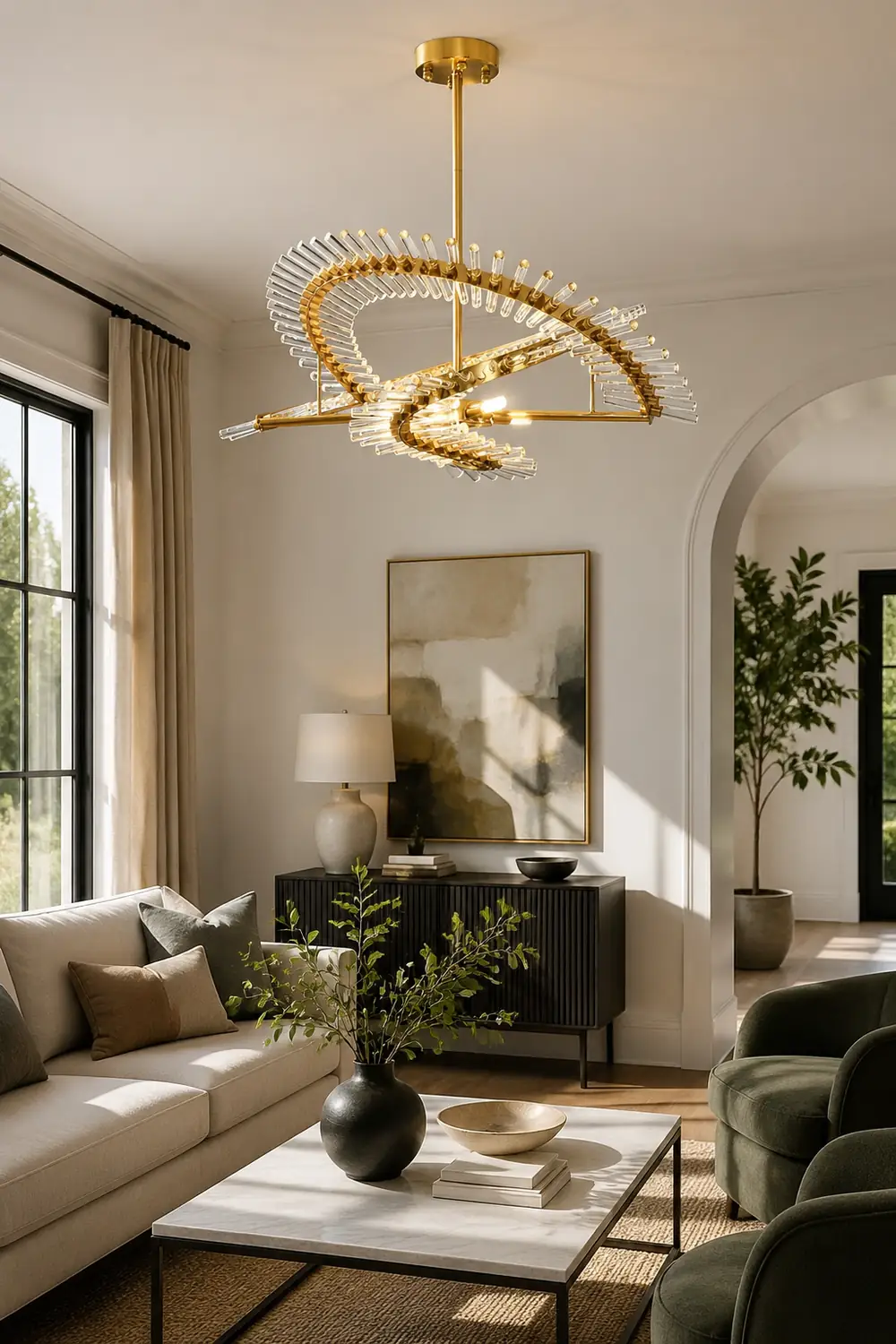 Waltz Art Chandelier - Lumpaz