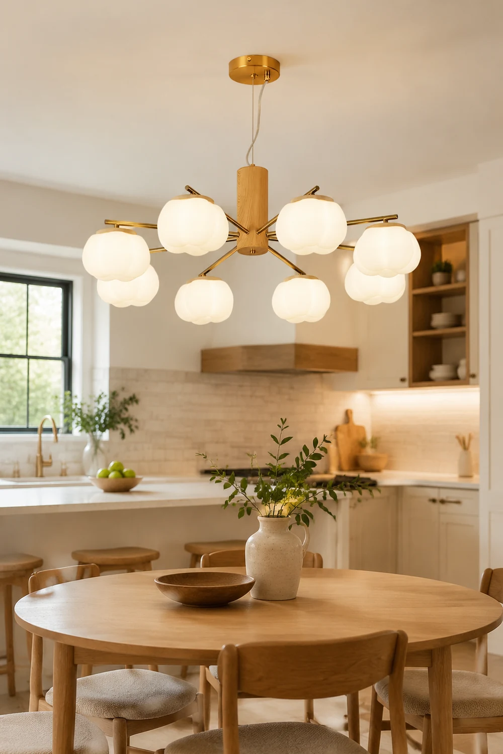 Cotton Balls Chandelier - Lumpaz