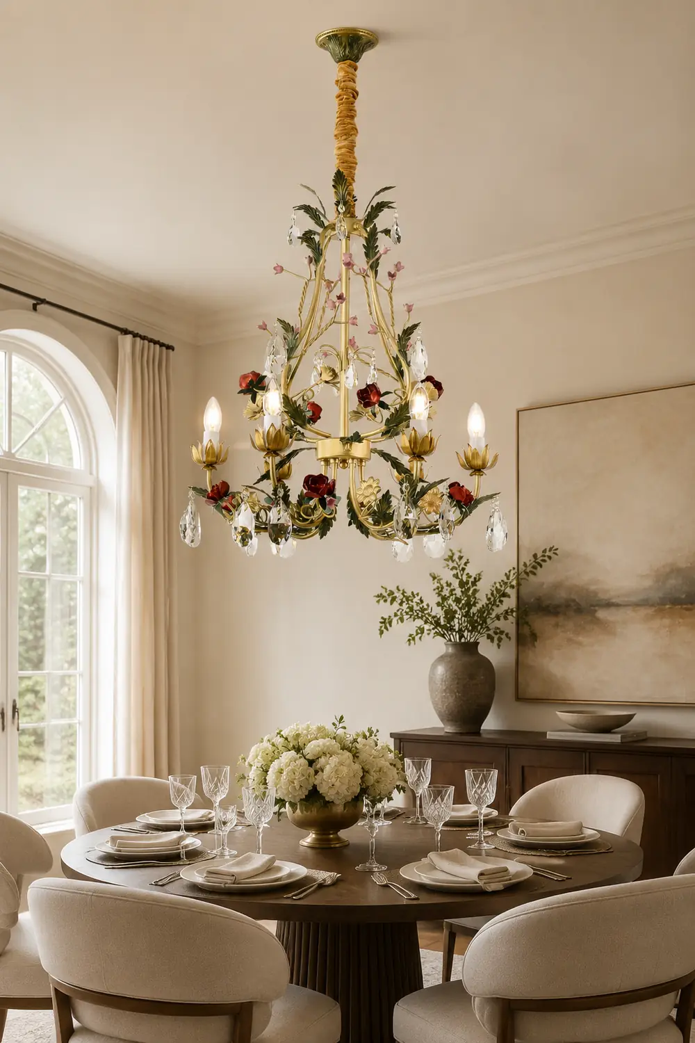Rose Love Chandelier - Lumpaz