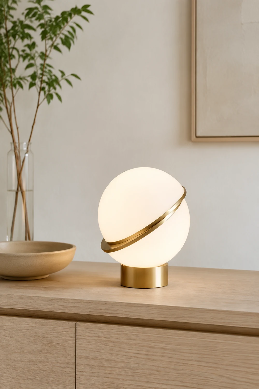 Crescent Table Lamp - Lumpaz