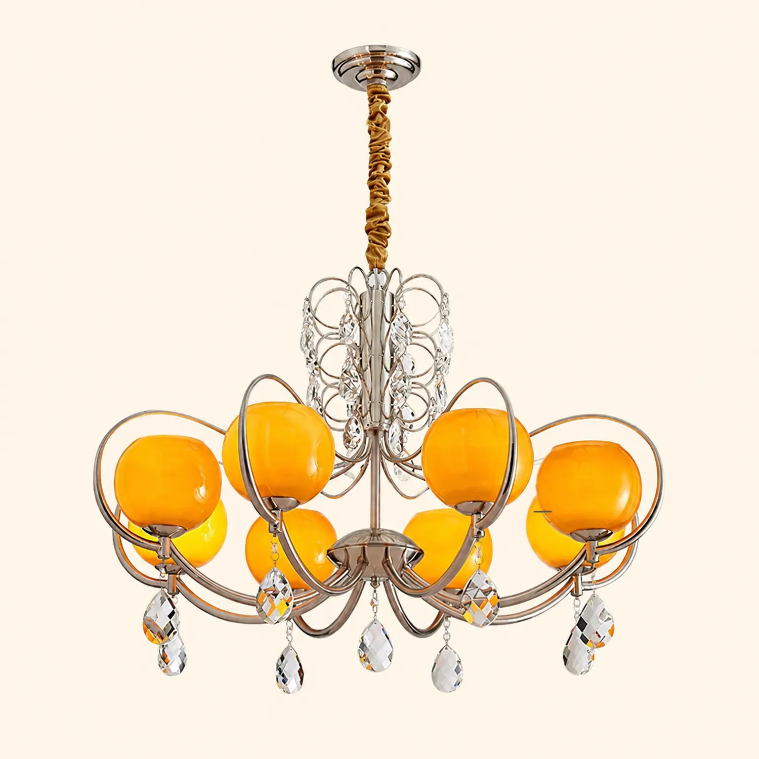 Doria Crystal Chandelier - Lumpaz