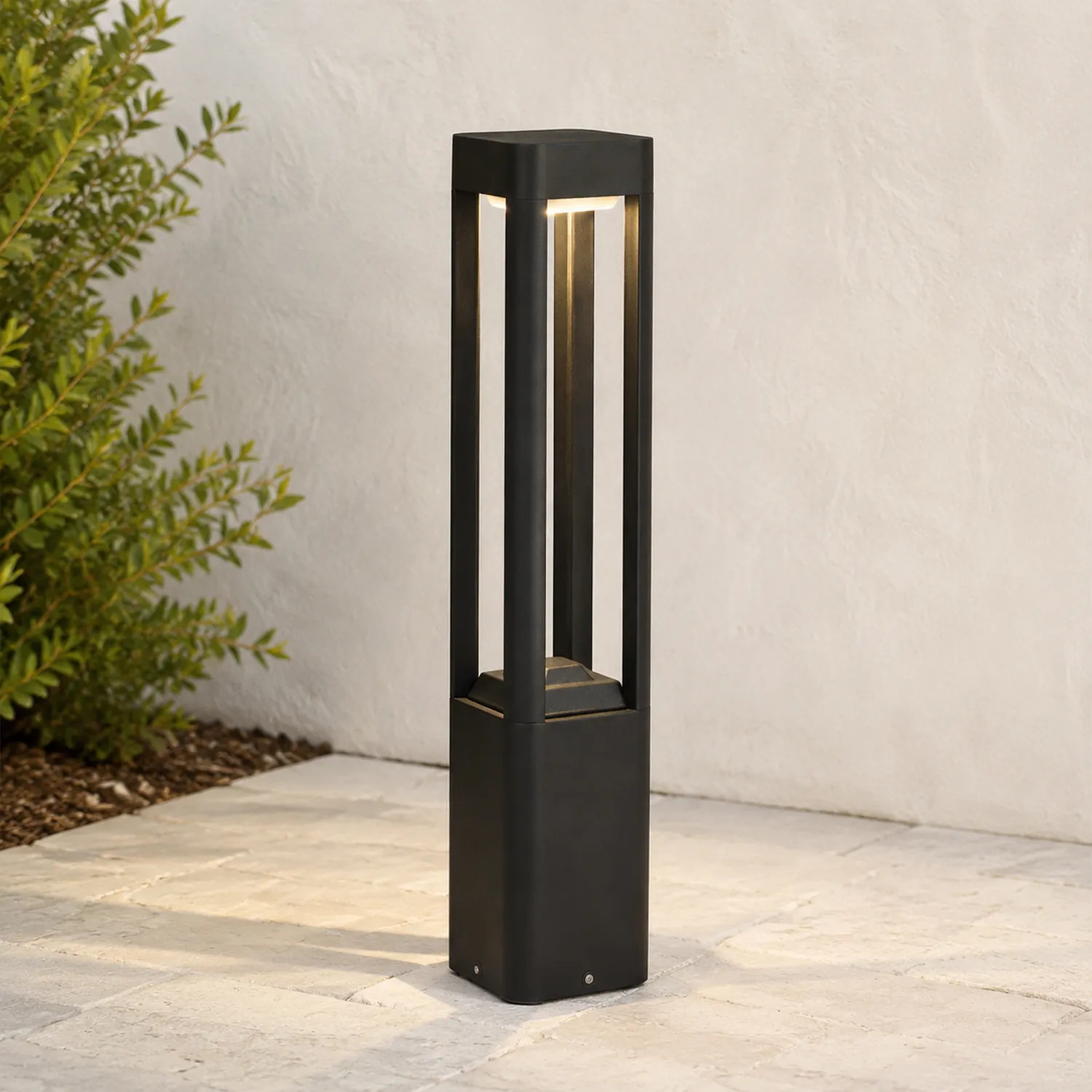 Rectangular Column Garden Light - Lumpaz