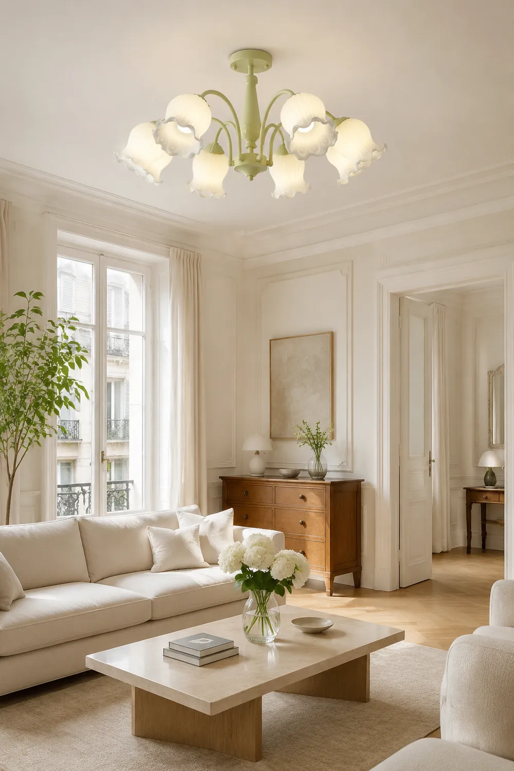 Trumpet Flower Chandelier - Lumpaz