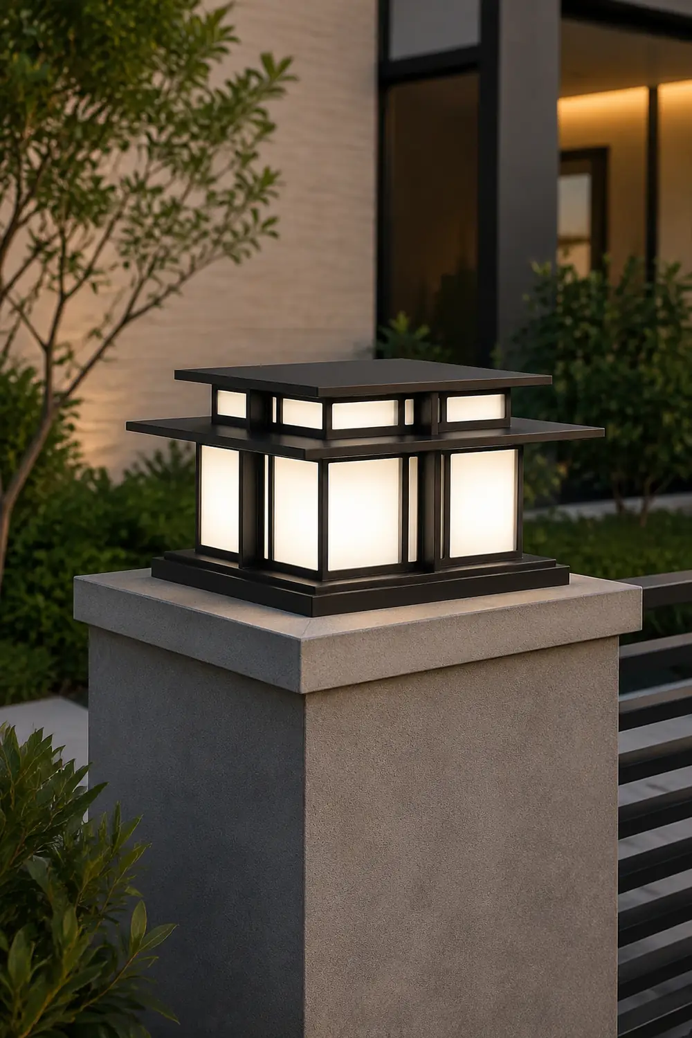Boilyn Outdoor Pillar Light - Lumpaz