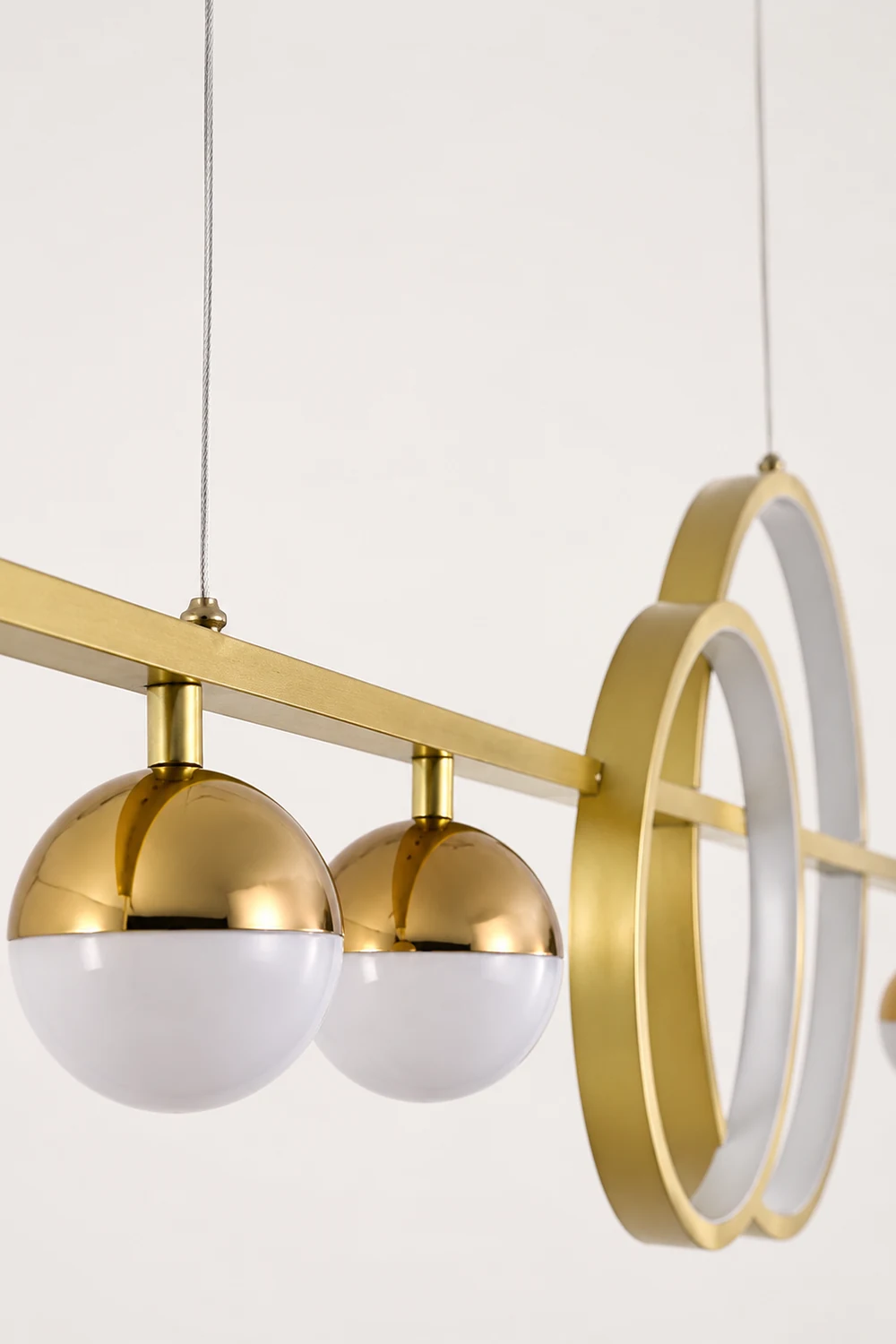 Brooklyn Double Circle Chandelier - Lumpaz