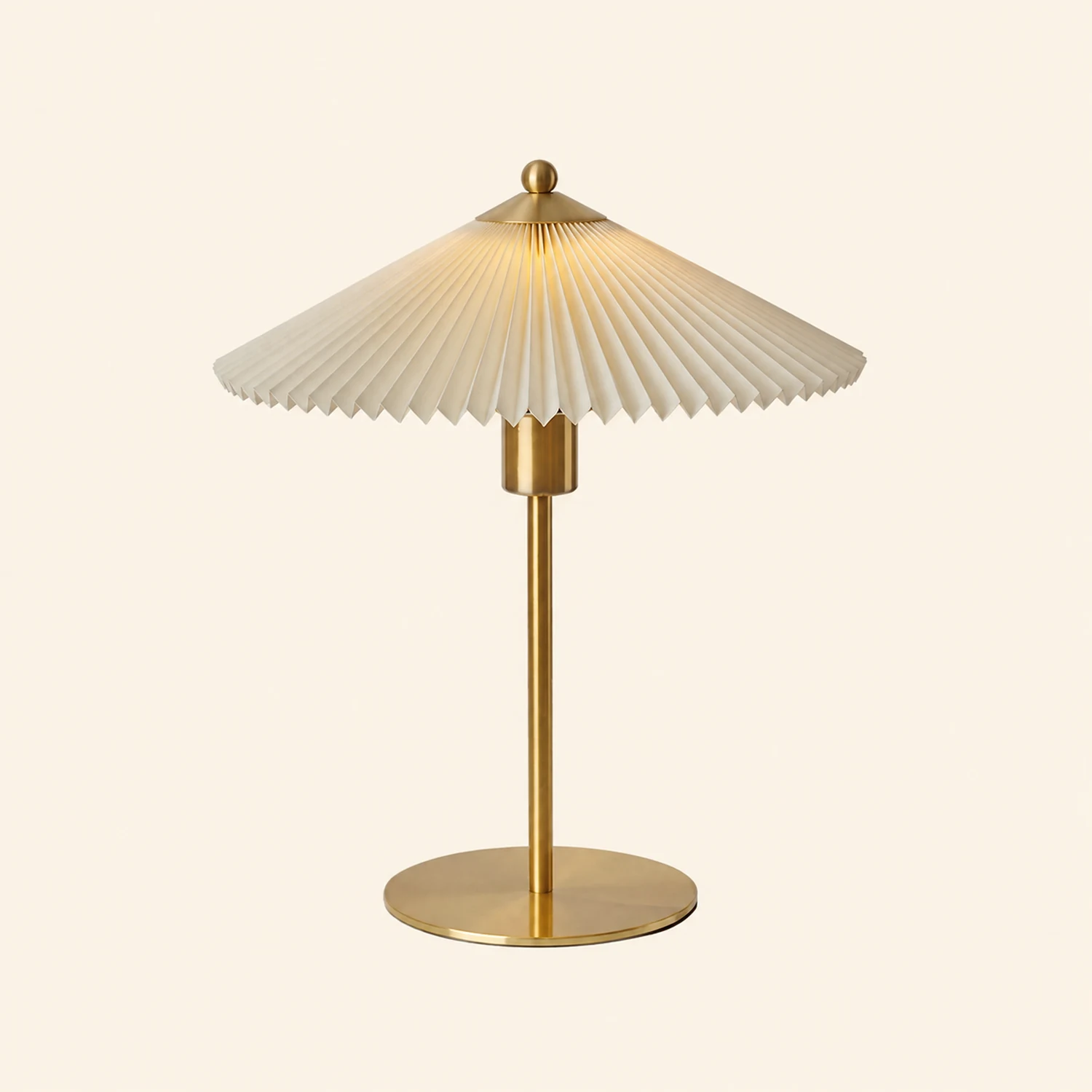 Perla Pleated Table Lamp - Lumpaz