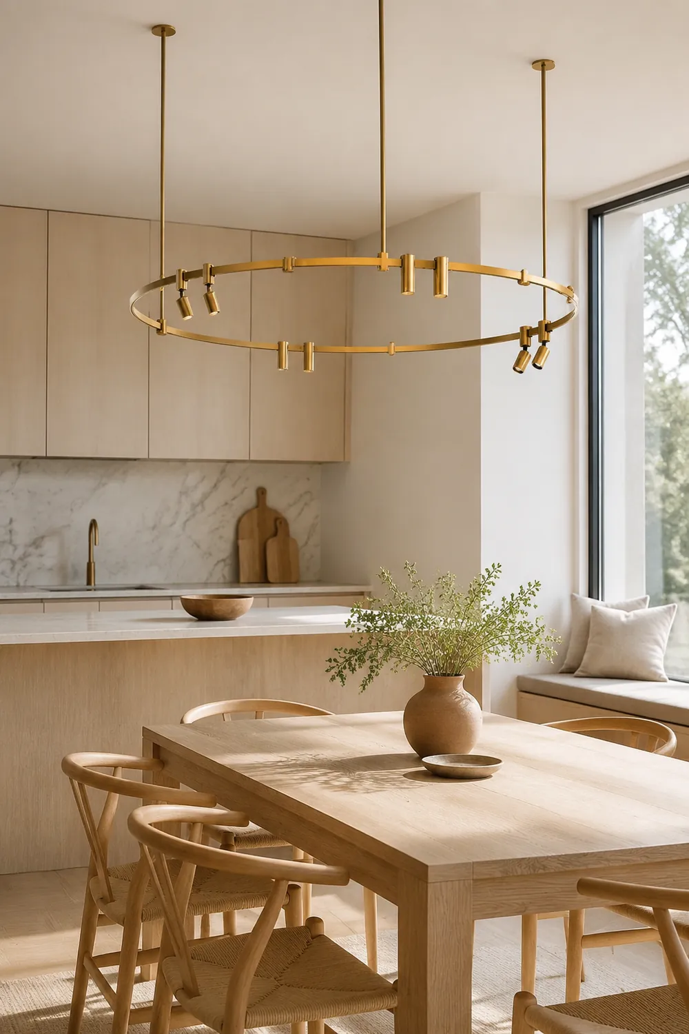 Auroom Round Chandelier - Lumpaz