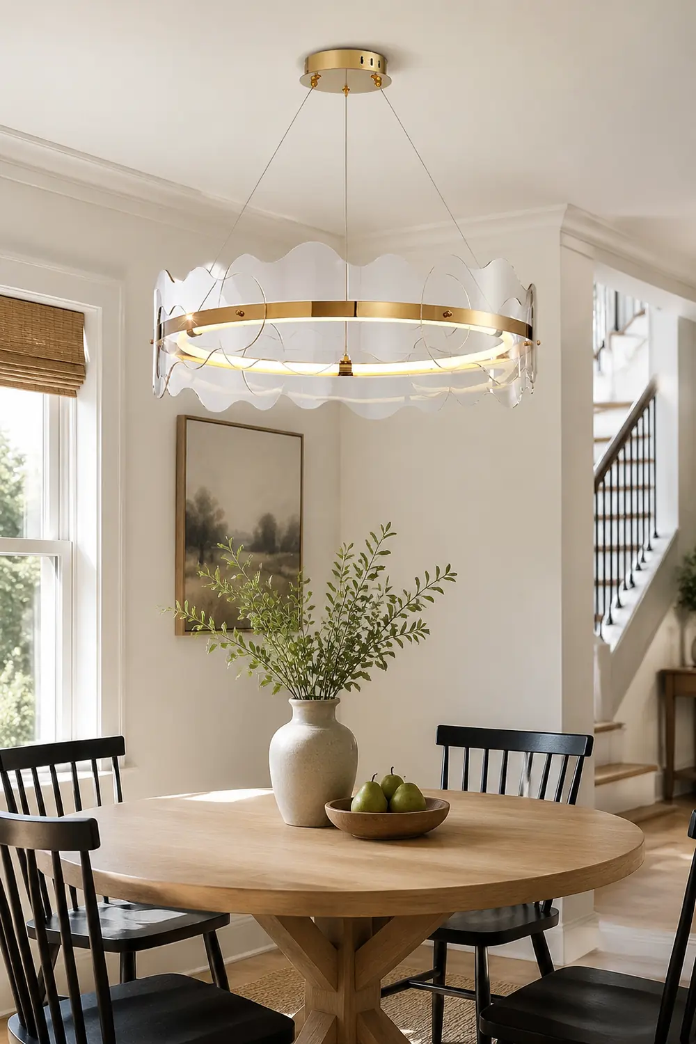 Acrylic Wave Chandelier - Lumpaz