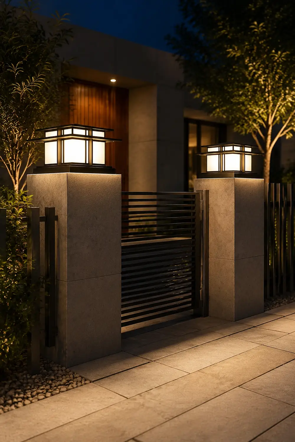 Boilyn Outdoor Pillar Light - Lumpaz