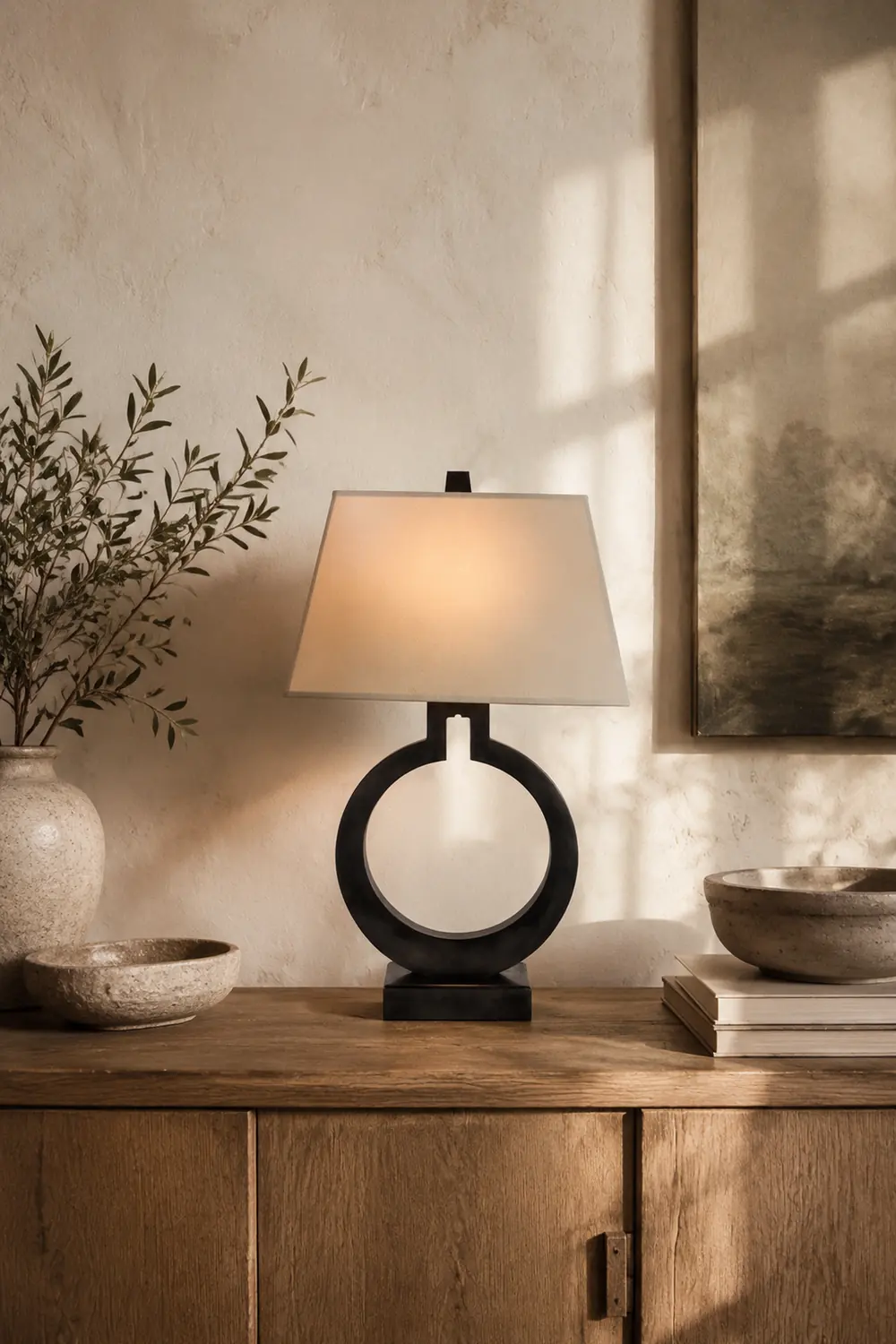 Ring Form Table Lamp - Lumpaz