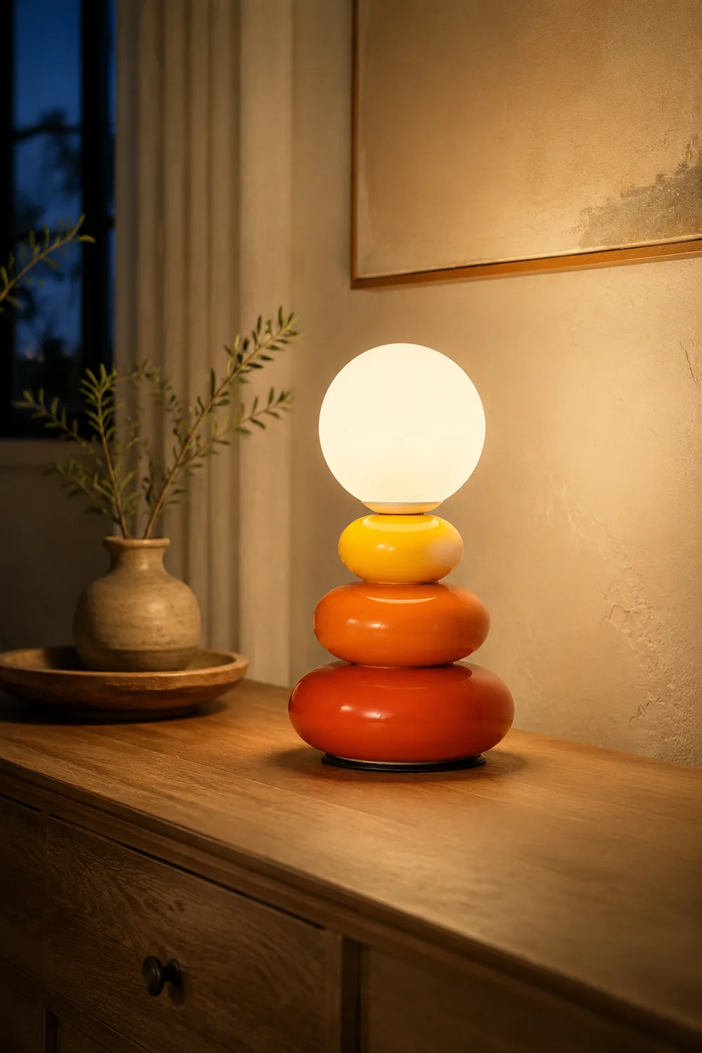 Triple Gourd Table Lamp - Lumpaz