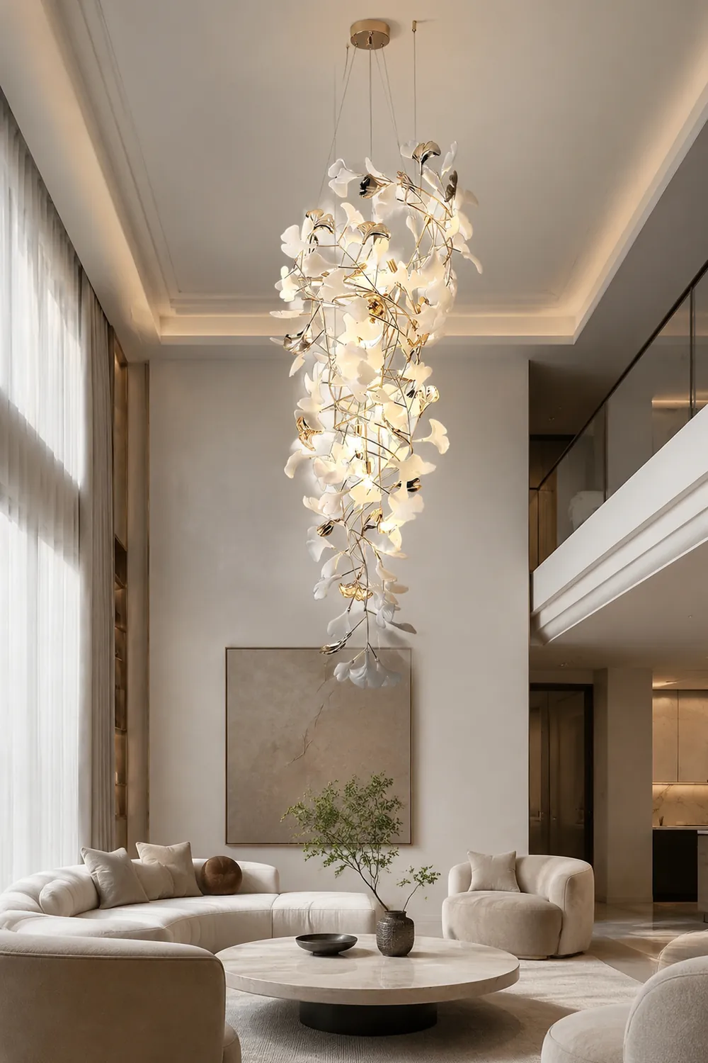 Gingko Ojo Chandelier - Lumpaz
