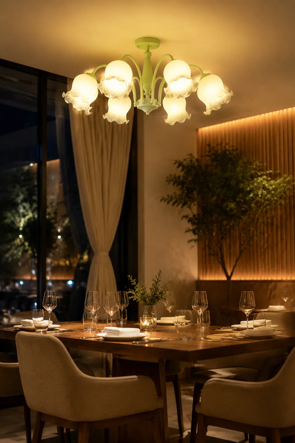Trumpet Flower Chandelier - Lumpaz