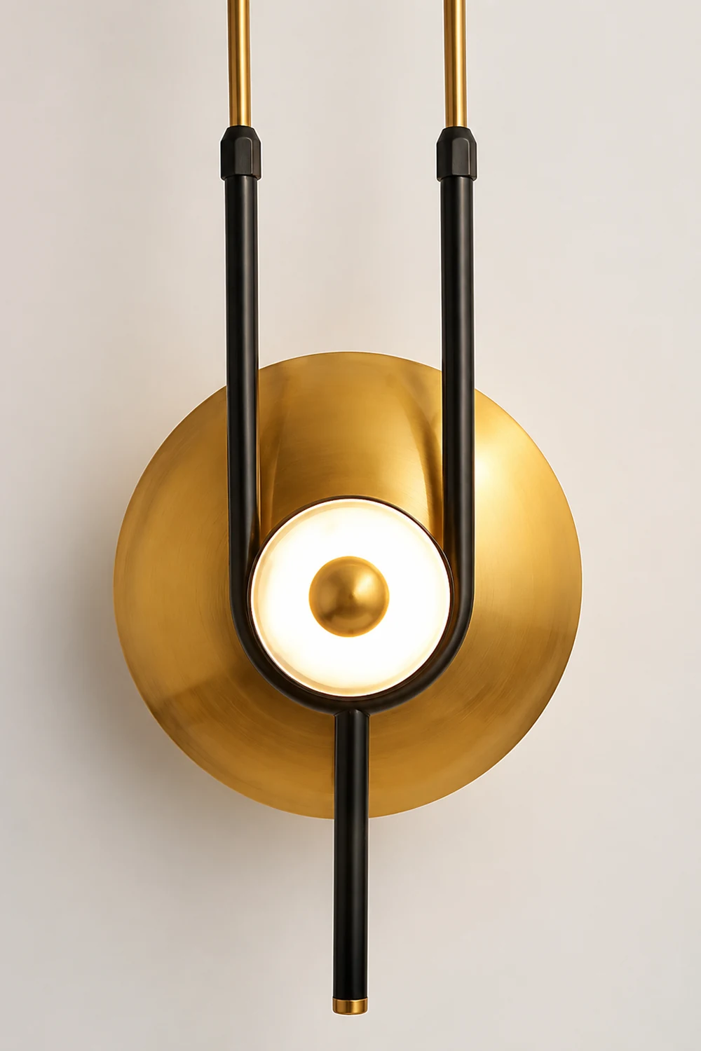 Ellipse Ring Marble Wall Light - Lumpaz