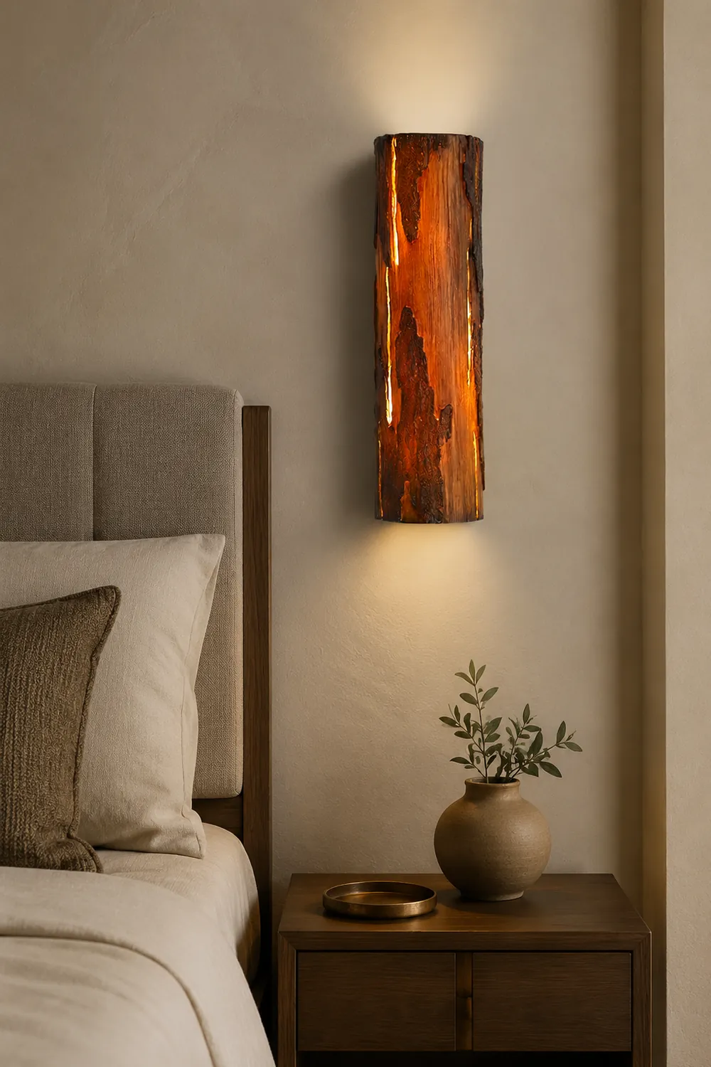 Broken Bark Wall Light - Lumpaz